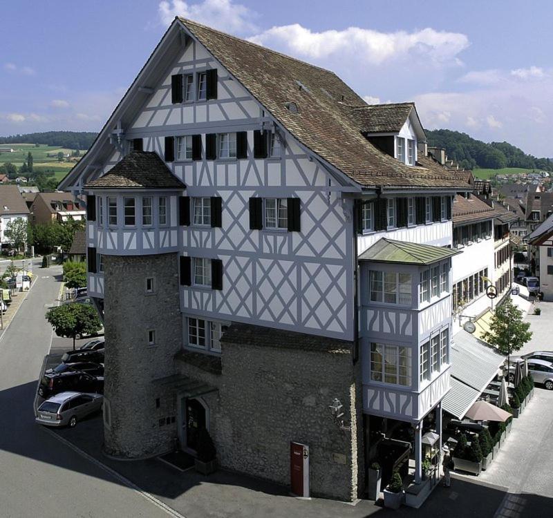 Hotel Restaurant Zum Goldenen Kopf Bülach Exterior foto